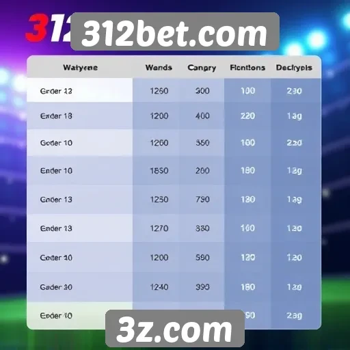 Comparativo de jogos oferecidos pelo 312bet.com